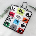thumbnail image 4 of EASTIN Tummy Time Floor Mirror Visually Inspire Polyester Baby Mirror Newborn Gift, 4 of 5