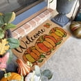 thumbnail image 4 of Thanksgiving Welcome Doormat with Festive Holiday Greeting for Seasonal Home Entryway, 4 of 5