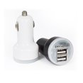 thumbnail image 1 of PAMINGONO Black USB Car Charger Dual Port Compact Design 21A Auto Device Identification Charger, 1 of 8