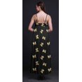 thumbnail image 4 of Bimba Rayon Butterfly Womens Adjustable Spaghetti Strap Long Maxi Print Dress Bohemian-XSmall, 4 of 5
