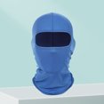 thumbnail image 4 of CSChome Cycling Face Guard Solid Color Balaclava Ski Face Guard Outdoor Fishing Riding Cooling Neck Gaiter Full Head Windproof Sunscreen Headgear, 4 of 7