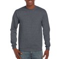 thumbnail image 1 of Gildan Mens DryBlend Long Sleeve T-Shirt, L, Dark Heather, 1 of 2