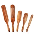 thumbnail image 1 of RKSTN Kitchen Utensils Long Handle Spatula Wood Spatula Stir Cooking Set Kitchen Utensils, 1 of 3