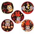 thumbnail image 1 of VONKY Spring Festival Fu character window decal decorative glass wall sticker Paper Cuttings Fu Spring Festival window electrostatic sticker, 1 of 9