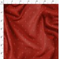 thumbnail image 3 of Soimoi Red Silk Fabric Abstracts Abstract Printed Fabric 1 Yard 42 Inch Wide, 3 of 6