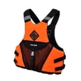thumbnail image 1 of Quzzie Adult Kayak Vest Multipurpose Life Jacket for Canoeing Water Sports Kayaking L Orange, 1 of 8