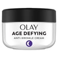 thumbnail image 1 of Olay Age Defying Anti-Wrinkle Night Cream, Anti-Aging Face Moisturizer, 1 of 19