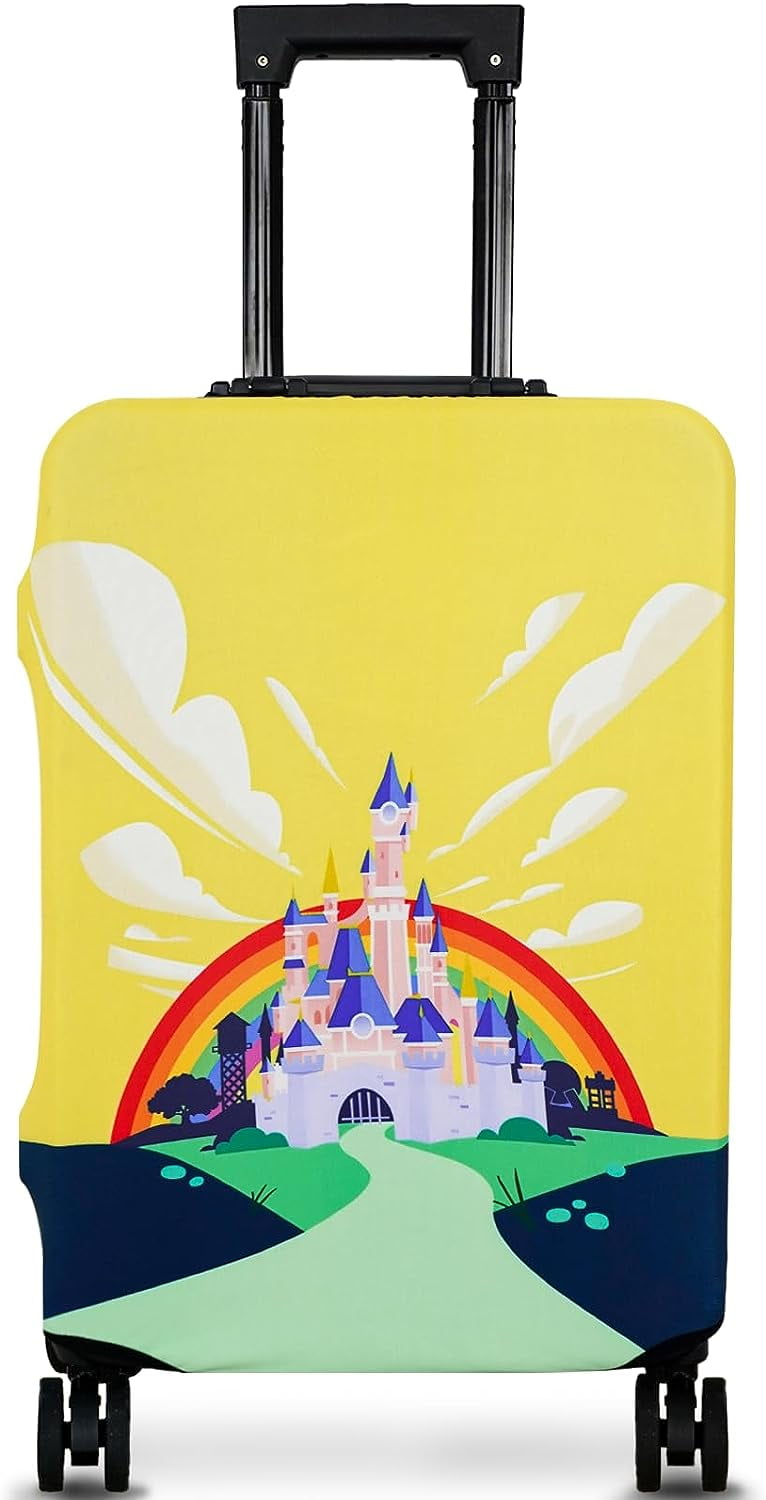 Luggage Cover Protector Travel Suitcase Covers Protective Skin for Carry On Baggage Fit 25-28 Inch Luggage