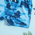 thumbnail image 4 of Hiiyo Infant Boys Swimming Trunks Shark Prints Board Shorts Quick Drying Beach Swimsuit, 4 of 6