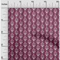 thumbnail image 2 of oneOone Polyester Spandex Magenta Fabric Asian Block Print Craft Projects Decor Fabric Printed By The Yard 56 Inch Wide, 2 of 4