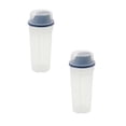 thumbnail image 1 of Oleegame 2 Pcs Boîtes de Rangement pour Produits à Capacité Fermée Rangement des Aliments Rangement Compartiments Secs Réservoirs de Mise en Conserve de Céréales Cuisines Restaurants et Bars Pot de Rangement pour Épicerie Bleu, 1 of 9