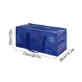 thumbnail image 3 of SLYNSHome Large Storage Bag 23 Gallon Reinforced Handheld Water Proof Moving Luggage Bag for Travel Christmas Tree - Blue, 3 of 7