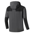 thumbnail image 4 of Pisexur Veste Coupe-Vent Homme Agencement de Couleurs Résistance à l'Eau Cordon Poches à Capuche Veste d'Extérieur Manteau Veste de Randonnée Homme Imperméable Manteau pour Homme, 4 of 4