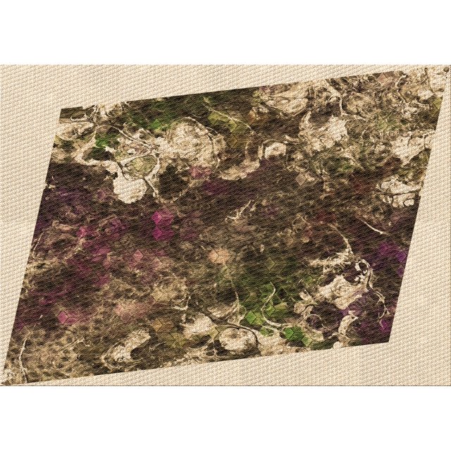 Ahgly Company Tapis d'Intérieur Rectangulaire Transitionnel Jaune Lavable à la Machine, 2 Pieds x 5 Pieds