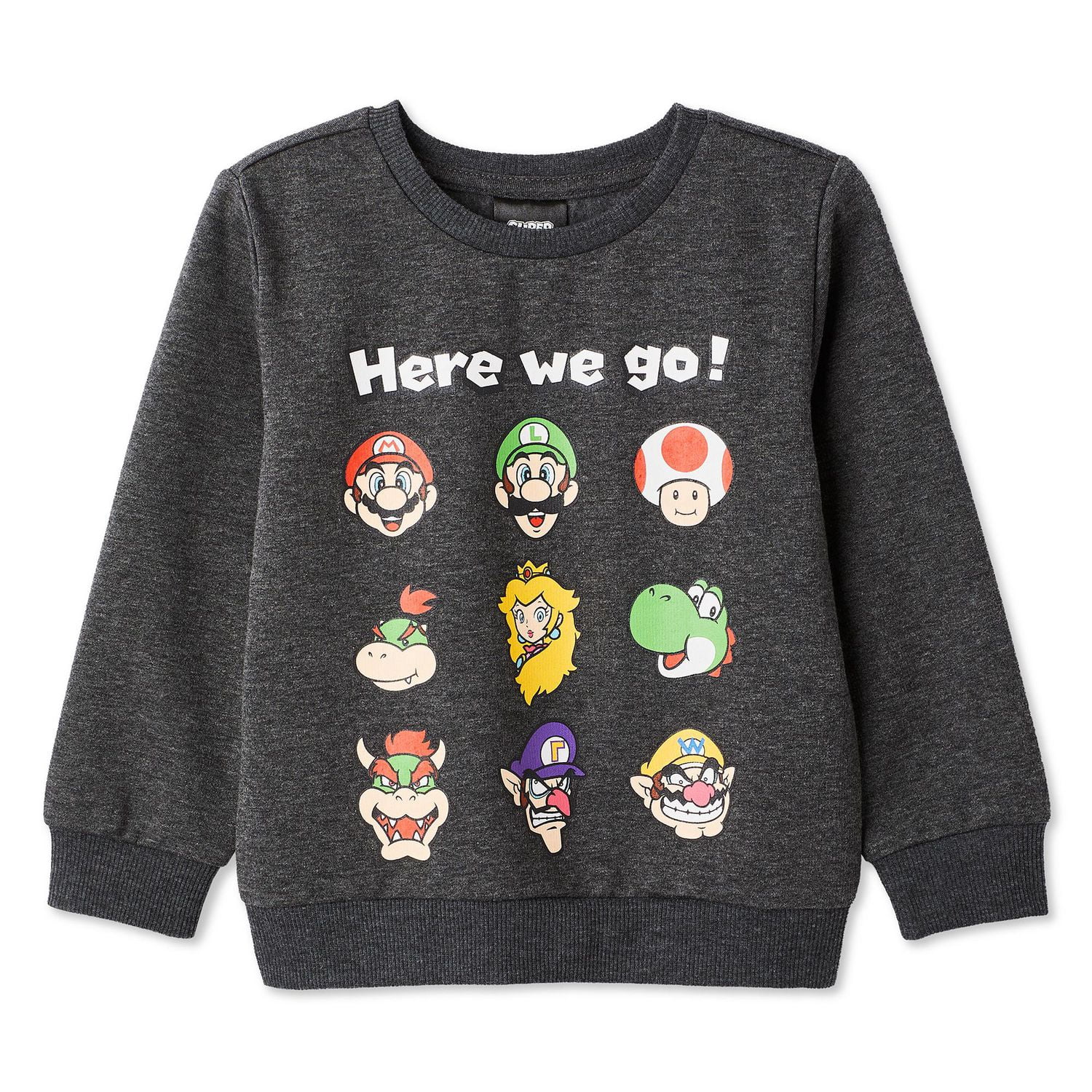 Super Mario Toddler Boys' Graphic Sweatshirt