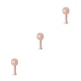 thumbnail image 4 of Decodeary Portable Fan Handheld Mini Desktop 3 Speed Cooler Office Dorm Travel Pink 3Set, 4 of 6