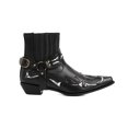 thumbnail image 4 of LSLJS Men's Ankle Boots, Fashion Large Size Winter Western for Men's Embroidery Mid Calf Chunky Heel Retro Pointed, 4 of 9