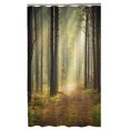 thumbnail image 4 of Hometrends Trailblazer Decorative Fabric Shower Curtain, 4 of 5