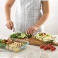 thumbnail image 2 of JoyFul by JoyJolt 4 Glass Bakeware Containers (Black), 2 of 5