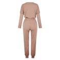 thumbnail image 5 of FAIWAD Ensemble 2 Pcs pour Femme Chandail à Manches Longues à Col Rond et Pantalon de Jogging Long Survêtement Décontracté, 5 of 5