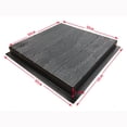 thumbnail image 1 of pitrice Moule de Pavage Imitation Grain de Bois DIY Réutilisable pour Patio Extérieur Jardin, 1 of 9