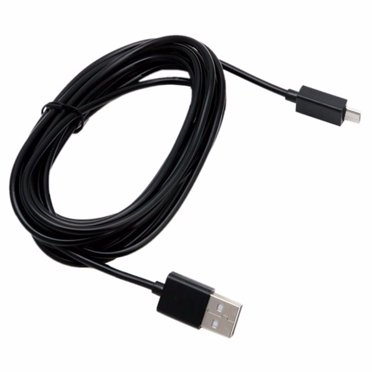 3 Meter Micro USB Cable Black/White Charging Cord Replacement For Playstation 4 Game Controller