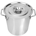 thumbnail image 4 of Miangastore Crawfish Cook Pot Stainless Steel Bucket Meta Stewed Pot Metal Stockpot Seafood Stew Pot, 4 of 9