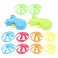 thumbnail image 1 of 2 Sets of Flying Disc Saucer Launcher Cat Fetch Toy Flying Propellers Interactive Exercising Toy Random Style, 1 of 5