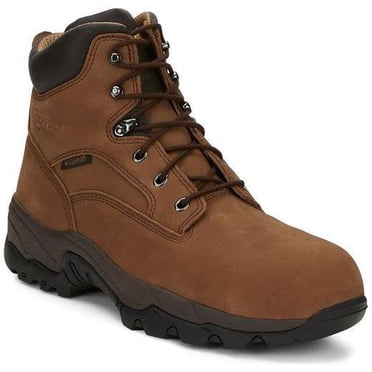Chippewa Men's 6" Graeme Composite Toe EH Waterproof Work Boot Brown - 55161