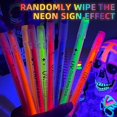 thumbnail image 4 of UV Neon Face Paint Markers 12 Colors, Face And Body Paint Markers Set, Glow In The Dark Faces Paint Marker, Glow In The Dark Washable Multi-Sur Art Pens For Temporary Tattoo, 4 of 9