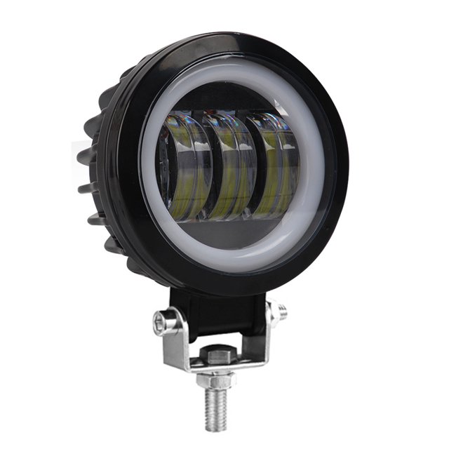 Yeacher 4 Inch Round LED Motorcycle Lights Off-Road Vehicle Work Lights Fog Driving Light Daytime