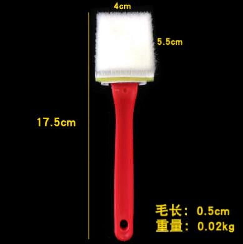 Shisuyan Edge Paint Brush Plastic 1Set 6.7x1.6x0.6in