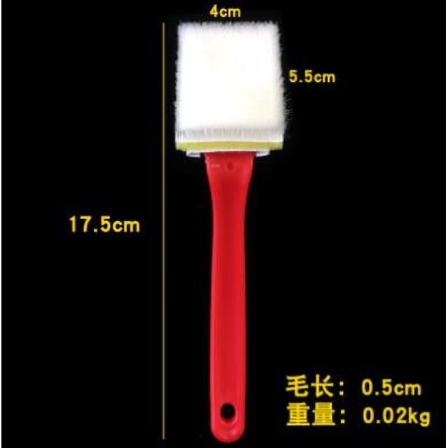 Shisuyan Edge Paint Brush Plastic 1Set 6.7x1.6x0.6in