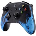 thumbnail image 4 of eXtremeRate® Patterned Soft Touch Grip Front Housing Shell Faceplate for Microsoft Xbox One X & Xbox One S Controller, 4 of 5