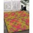 thumbnail image 3 of Ahgly Tapis Rectangulaire Lavable en Machine Intérieur Caramel Brun, 2 Pieds x 3 Pieds, 3 of 7
