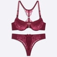 thumbnail image 1 of LSLJS Fashion Women with Steel Rings Print Sexy Lace Underwear Ladies Lntimates Set Lingerie Sets, Lingerie Sets, 1 of 5