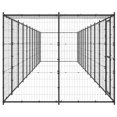 thumbnail image 2 of vidaXL Chenil Extérieur pour Chien en Acier avec Toit 26,62 M2, 2 of 4