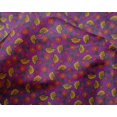 thumbnail image 4 of oneOone Silk Tabby Fabric Leaves & Floral Block Print Fabric BTY 42 Inch Wide, 4 of 4
