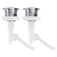 thumbnail image 1 of 2 Pcs Boutons Poussoirs pour Réservoir d'Eau de Toilette, Bouton Poussoir Robuste, Interrupteur de Réservoir, 1 of 7