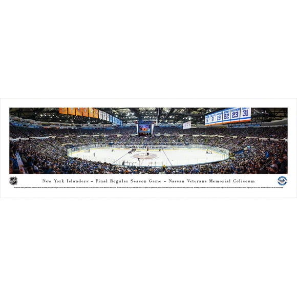 New York Islanders - Final Game at Nassau Coliseum - Blakeway Panoramas Unframed NHL Posters
