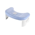 thumbnail image 2 of CHUANK Folding Squatty Potty Non-Slip Portable Toilet Stool  Polypropylene Plastic Light Blue, 2 of 6