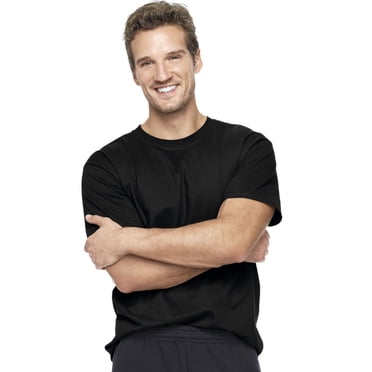 Hanes Men`s Beefy-T Adult Short-Sleeve T-Shirt, 5X, Black