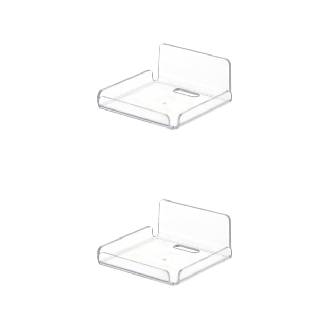 bedienty Modern Storage Solution for Living Room Floating Stand Shelf Holder Record Vinyl Style A 2Set