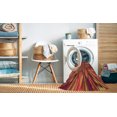 thumbnail image 2 of Ahgly Company Machine Washable Indoor Round Transitional Orange Area Rugs, 5' Round, 2 of 7