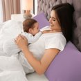 thumbnail image 2 of Unique Bargains Brushed Microfiber Pillowcase Body Pillow Pillowcase 1pc, 2 of 9