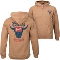 thumbnail image 1 of Coors Banquet Rodeo Mineral Wash Front-Back Print Pull-Over Hoodie-Large, 1 of 4