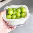 thumbnail image 4 of Chmadoxn Kitchen Storage & Organization, Factory Food Grade Large Double Drainage Basket Plastic Sink Filter Basket Vegetable Fruit Storage Basket 2 Pcs Set draining basket, 4 of 6