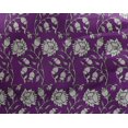 thumbnail image 4 of oneOone Georgette Viscose Fabric Leaves & Floral Block Printed Craft Fabric BTY 42 Inch Wide, 4 of 4