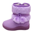 thumbnail image 2 of Heliisoer Toddler Snow Boots For Boys Girls Non Slip Booties With, 2 of 4