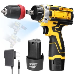 Mistaha 12V Cordless Screwdriver with 2-in-1 Drill Function, Lithium Battery Power Tool Set for Home Furniture Installation and Car Electronics Repair